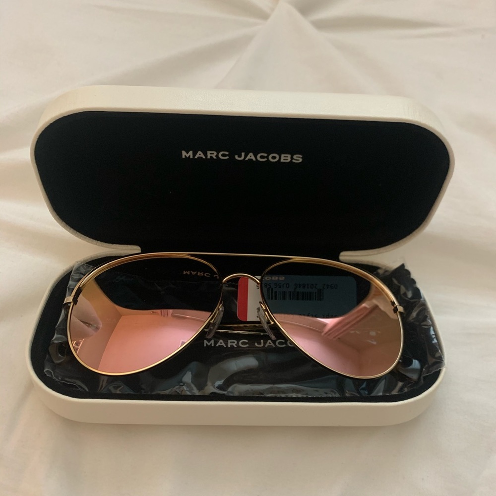 Marc Jacobs 61 mm Aviator Sunglasses